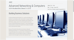 Desktop Screenshot of ancnow.com